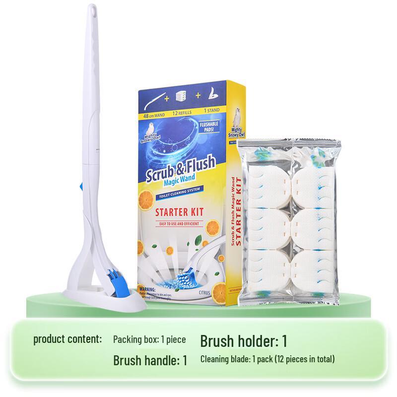 Yixi Disposable Toilet Brush Set