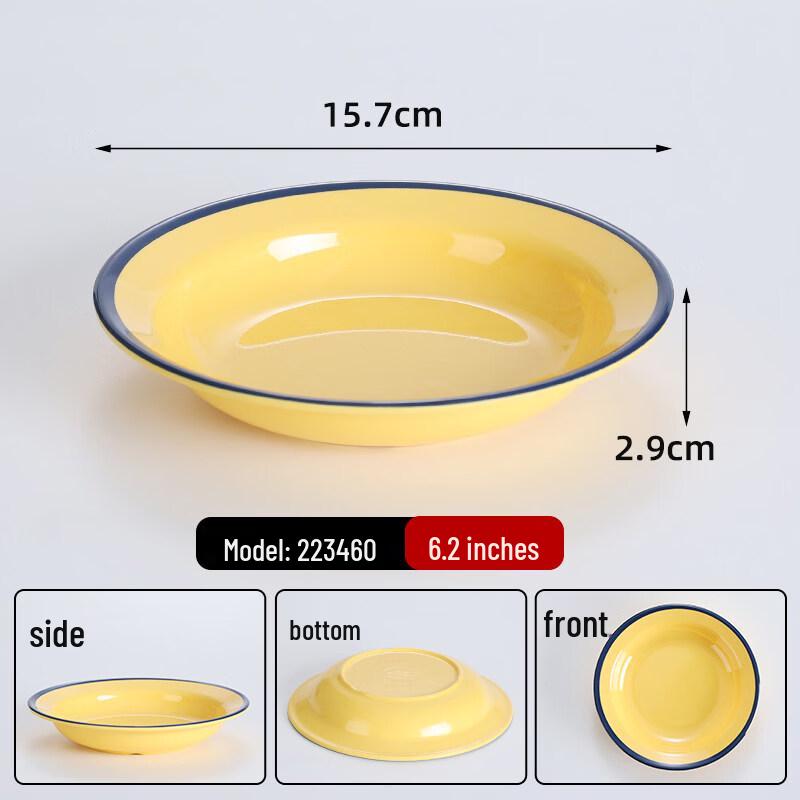 Commercial Melamine Round Serving Plate