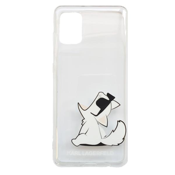 Etui do Samsung Galaxy A31 Karl Lagerfeld Choupette Fun Przezroczyste