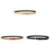 Women Leather Belt Casual Fashion Cowhide Slim Waist Belt For Outdoor Wear
