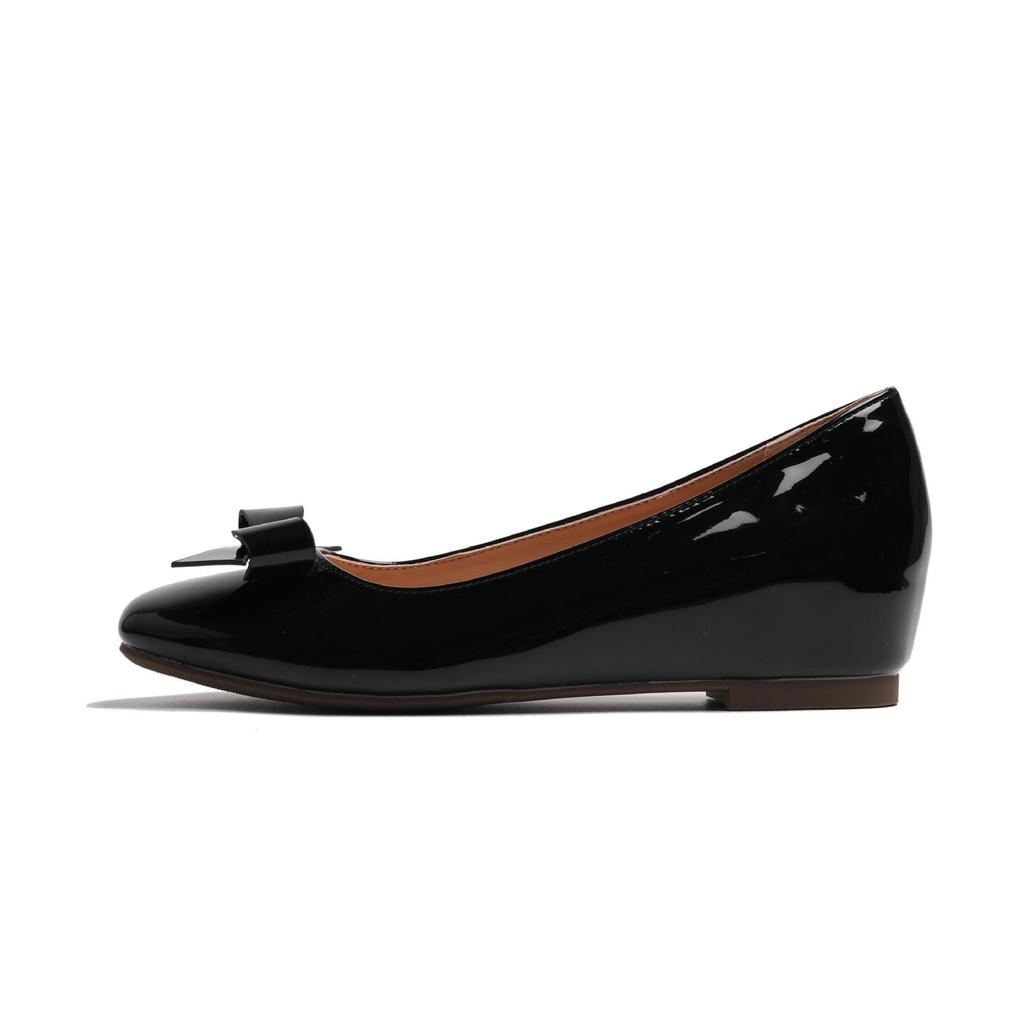 Women's Height-Enhancing Low-Cut French Mary Jane Flats, Versatile Square-Toe Bow Shoes for Dresses