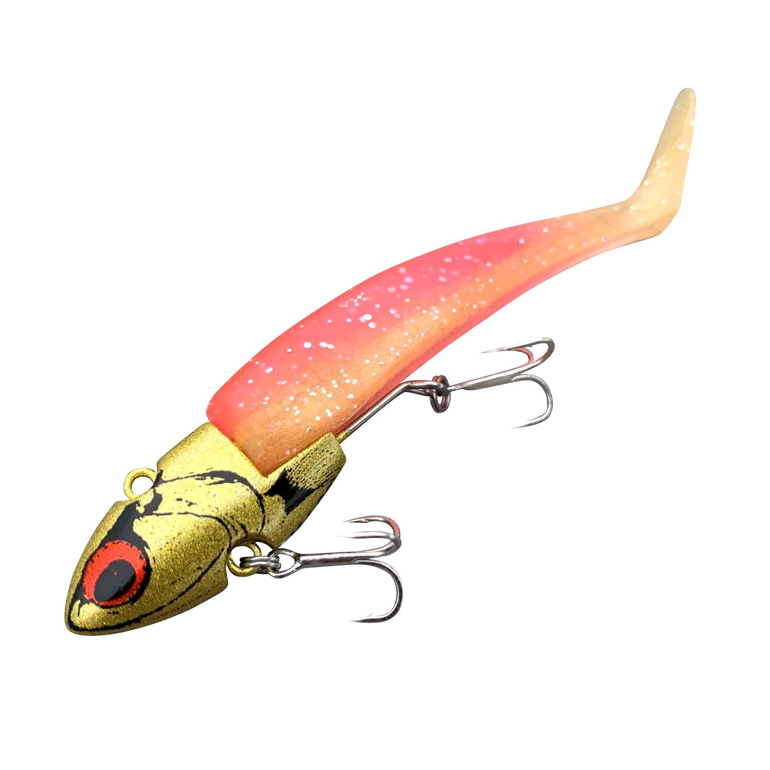 

COREMAN Vibration Jig Head Gold VJ-22 #054 Head/Flounder Pink.