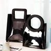 1pc Fashion Black Gift Bag Transparent PVC Handhold Packaging Tote Large Capacity Square/Round Handle Shopping Bags