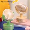 Practical Small Cooling Fan Air Circulation Fan with Adjustable Speed & Light Suitable for Indoor Desk Table Mounting