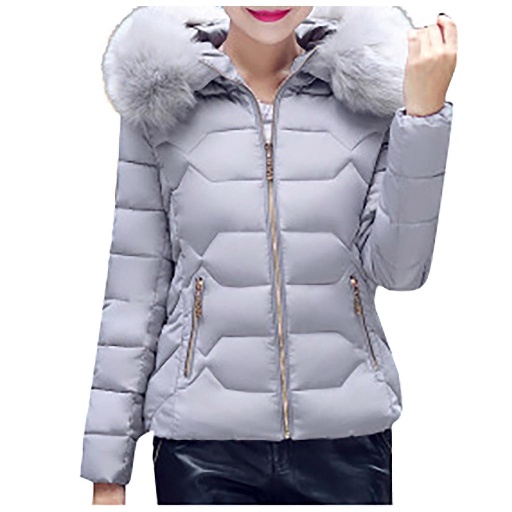 Dámská móda, jednobarevná bavlněná bunda s dlouhým rukávem a kapucí