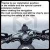 Motorcycles Center-mounted Mobile Phone Stand Navigation Stand for HONDA CM / REBEL 250 500 1100 with Camera Baseplate
