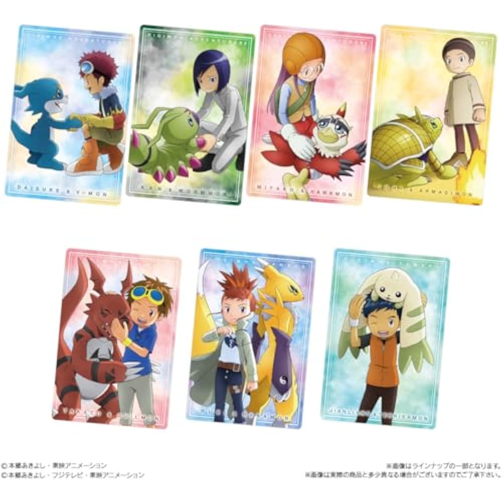 Bandai (BANDAI) Digimon Visual Art Collection Card Wafer Wafer (Baked Confectionery) Food Toy [Bo...