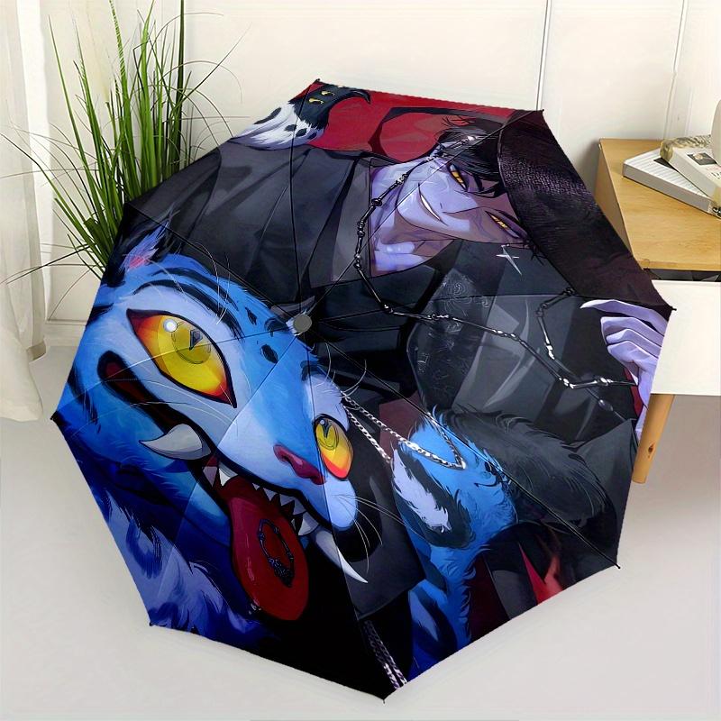 

KPop Demon X Automatic opening and closing folding Umbrella with 8-rib frame and compact travel design, perfect for all occasions | Stylish