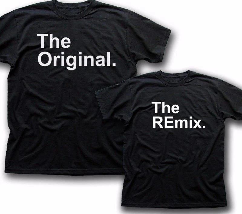 The Original The REmix best pair of t-shirts ever funny black t-shirt 5357 L
