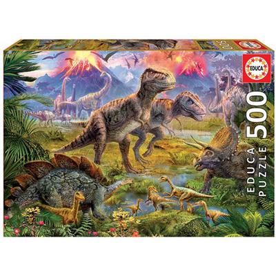 Educa Puzzle Collection 500τμχ (Dino Gathering)