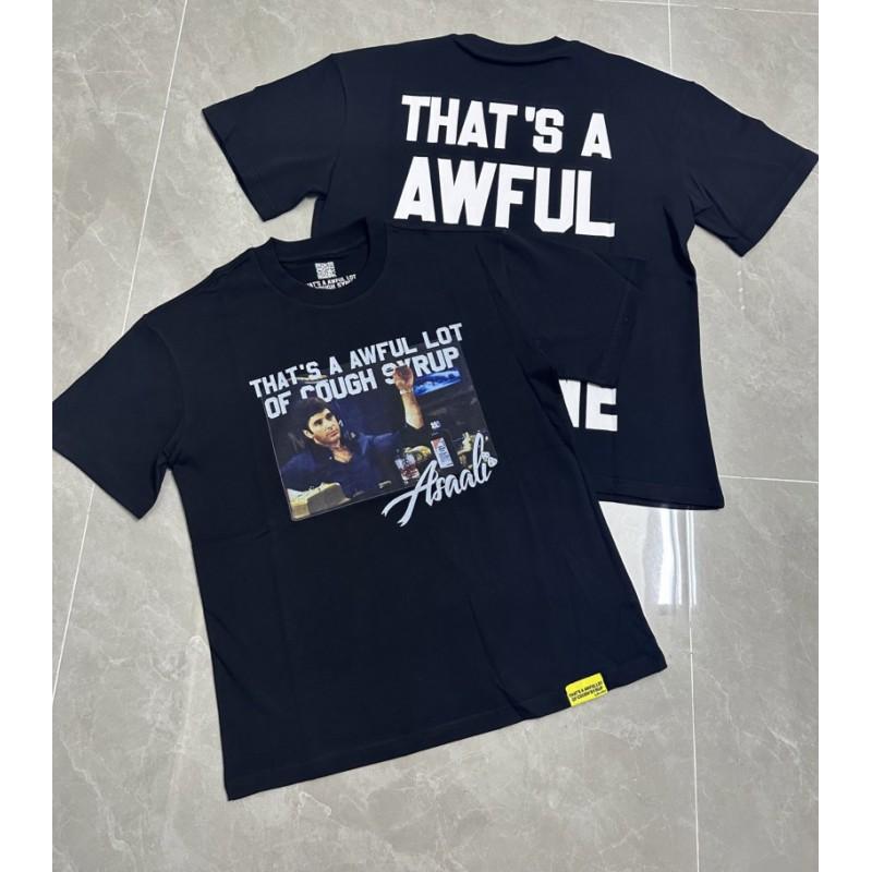 Premium 100% Cotton Crew Neck Short Sleeve T-Shirt Men Loose Fit Casual Print Tee 2025