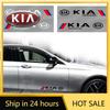 2026 Hot Car Sticker 2pcs Car Side Door 3D Sticker Badge Decal Decoration Accessories For KIA Ceed Sportage Rio K5 Optima Cerato