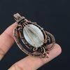 Moonstone 999 Copper Wire Wrapped Pendant, Handmade Gemstone Pendant, Gift For Mom Antique Jewelry