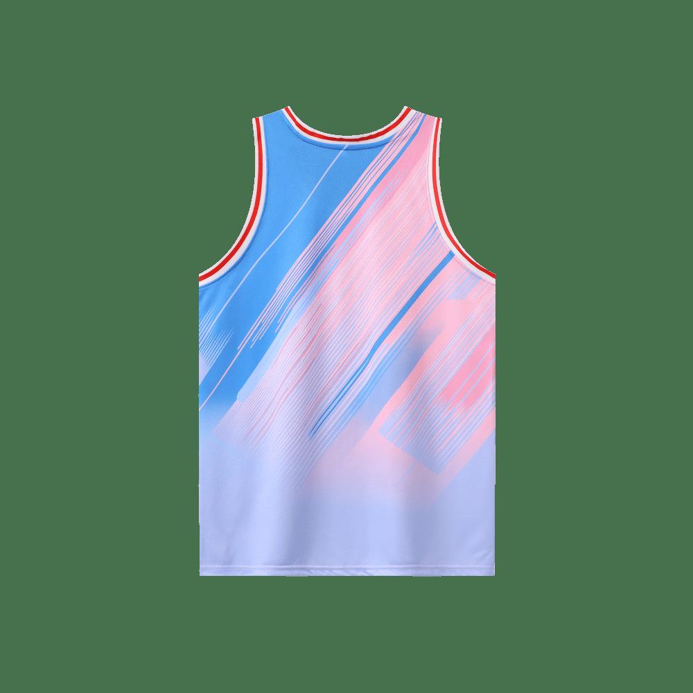 Gradient Camouflage Basketball Team Uniforms for College Students - Men's and Women's Custom Jerseys