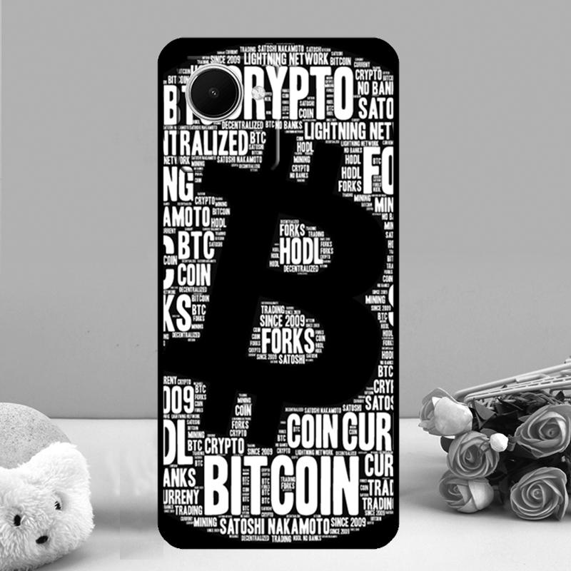 Bitcoin BTC For Realme 15 13 10 11 12 14 Pro Plus C55 C71 C75 C67 C63 C61 C53 C35 C65 GT6 GT7 Pro Case