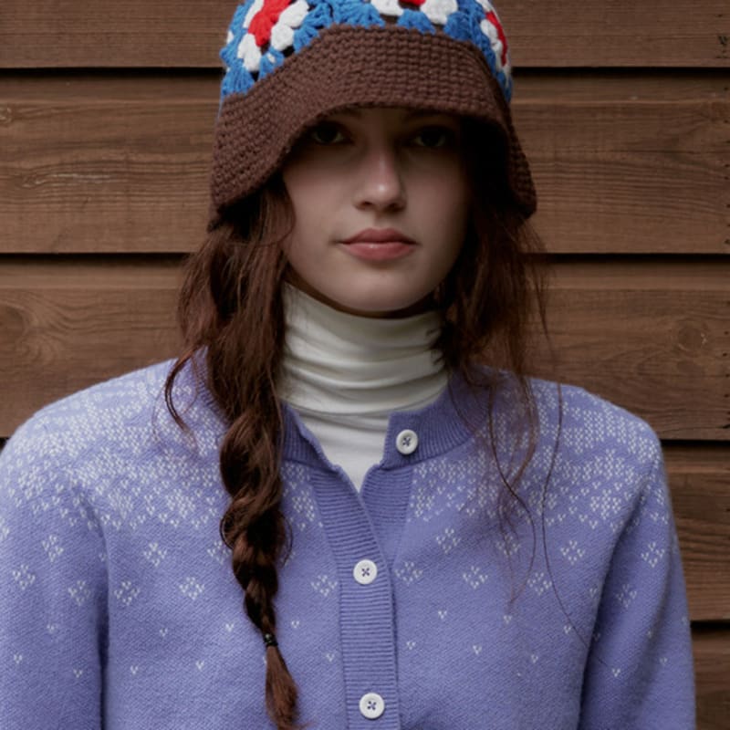 

Studio & Parc Crochet Bucket Hat_Brown brown