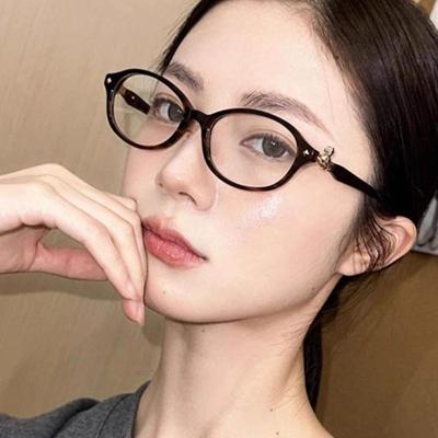 2025 Küçük Satürn Küçük Çerçeve Kadın Retro Nerd Gözlükleri - Saf Arzu Stili