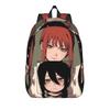 Power cool manga Backpack Chainsaws Mans Outdoor Style Backpacks Student Stylish High School Bags Custom Big Rucksack