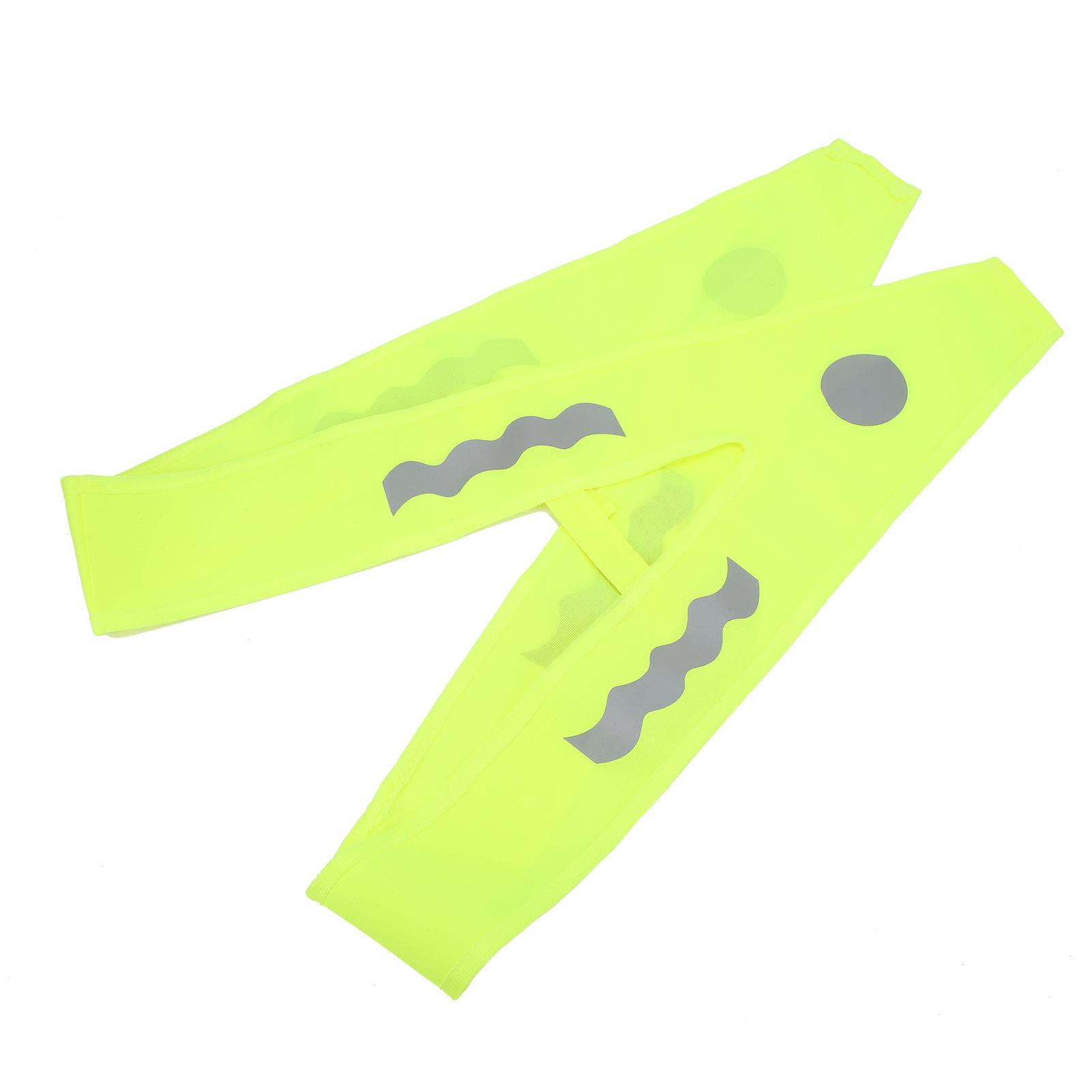 Reflective Vest Lightweight Edging Breathable Fabric Antislip Bars Polyester Night Safety Reflective Vest