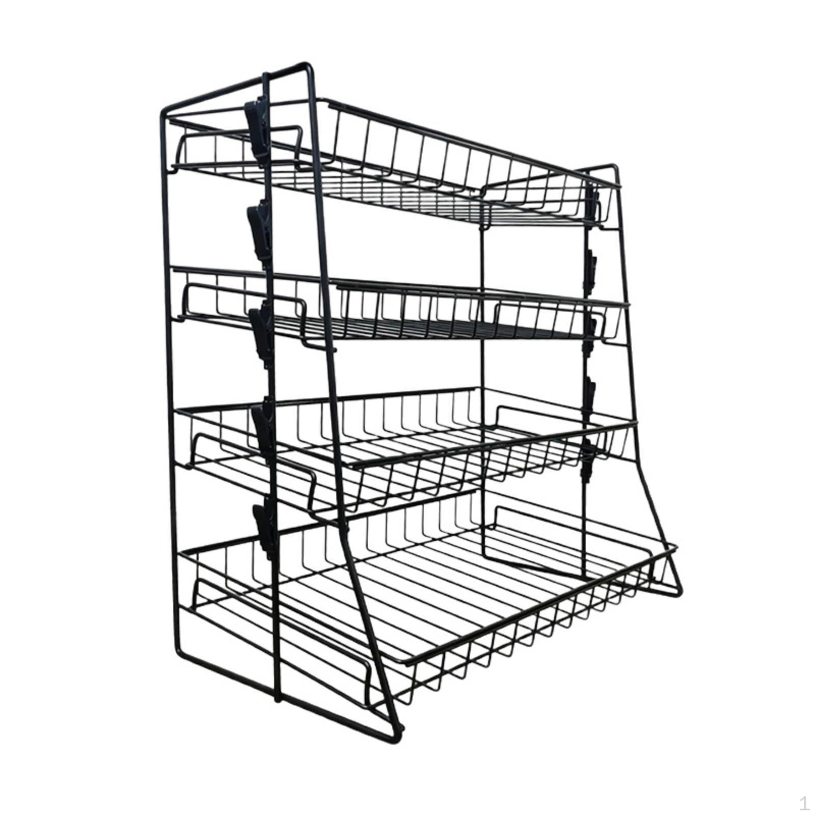 Snack Display Rack 4 layer Holder