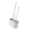 Toilet Brush Set   Handle Soft   Cleaning Brush Wall Hanging Toilet Brush Kit for Bathroom