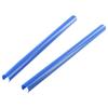 2Pcs Front Grille Trim Strips Cover Frame Stickers For BMW E60 36CM Car Styling Accessories Front Grille Mouldings Trim