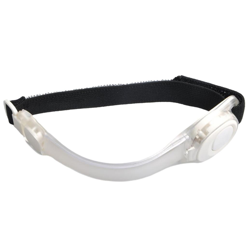 LED Light Up Armband Reflective Adjustable Wearable Silicone Running Belt Strap LED Bracelet Night Running Wristband