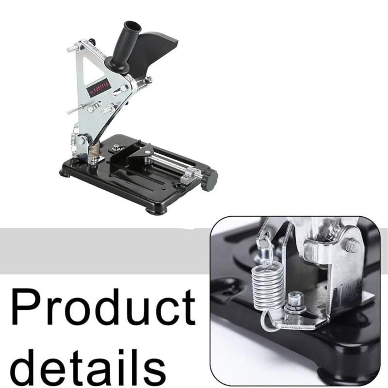 Heavy dutys Metal Grinder Stand Bracket For 100-125mm Angles Grinder Wood Metal Cutting Solid Bearing Stability System