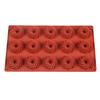 15 Holes Spiral Shape Silicone Cake Mold Mousse Dessert Baking Chocolate Donuts Bakeware Pastry Mould