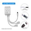 Rgb Lighting Controller 12v 4pin Rgb LED Lights Controller Box Receiver Smart Controller 44key Remote RGB Led Controller