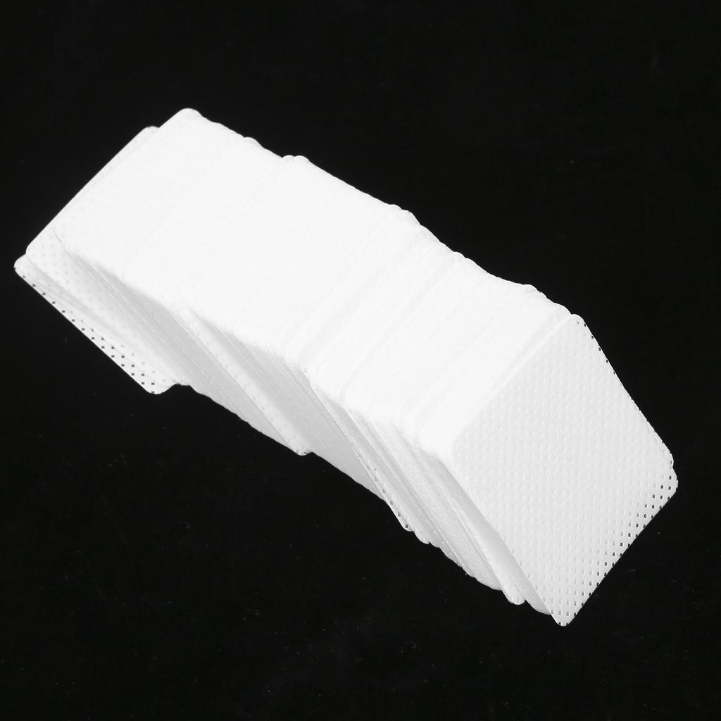 200 Stück Wimpernkleber Flaschendüse Wattepad Wimpernverlängerungskleber Abwischen Make-up Baumwolle