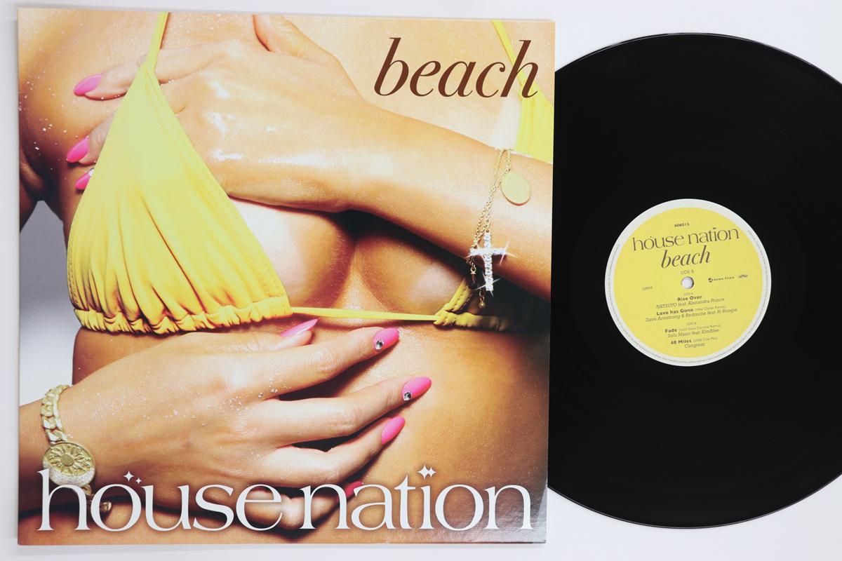 12inch Record VARIOUS House Nation Beach RR1288532 avex trax 2008 Japan Dance Electronica Used