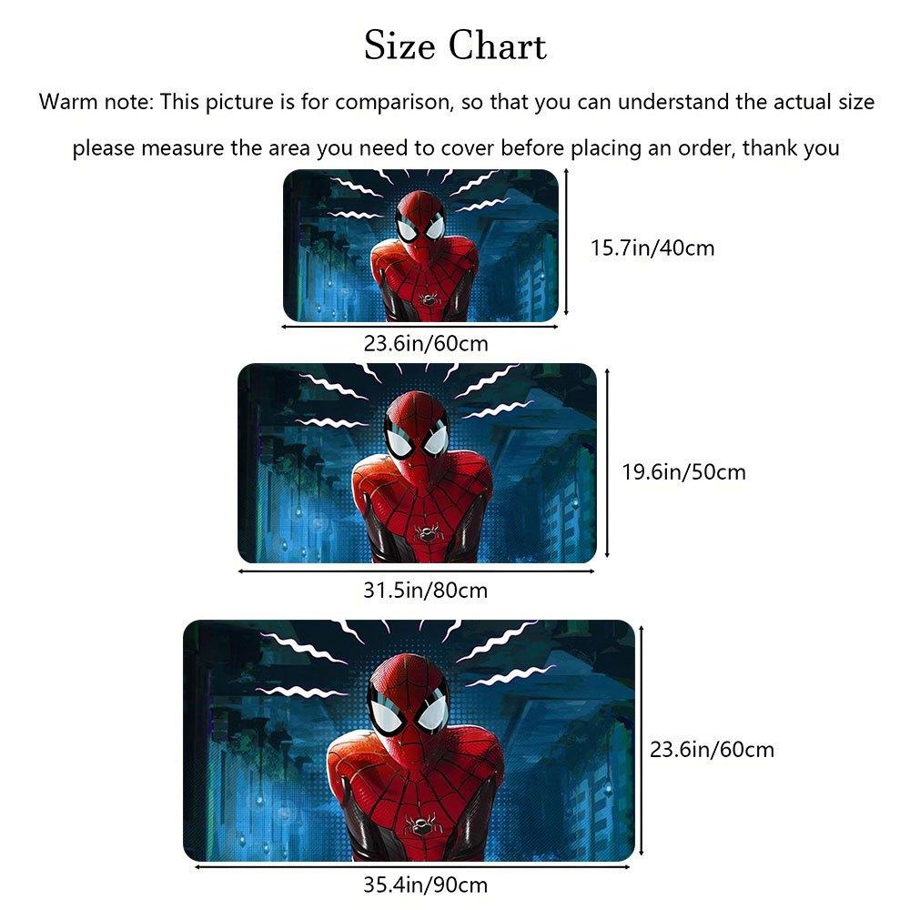 1pc Marvel Spider for Man Doormat for Entryway/Living Room/Bedroom, Superhero Themed Floor Mat, Ideal Gift for Marvel Fans, Ho
