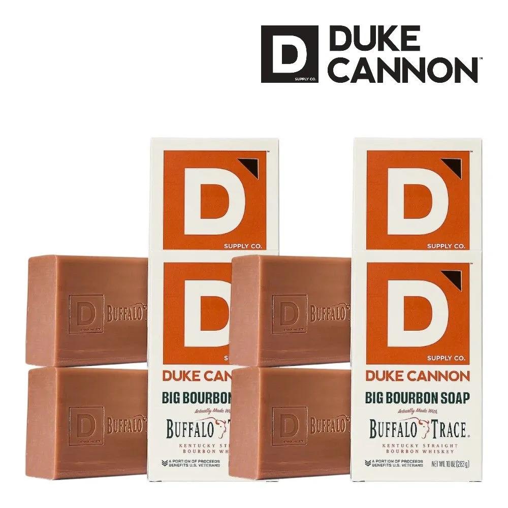 Duke Cannon Bourbon Soap 10oz (4 Packs) Large Size Body Soap