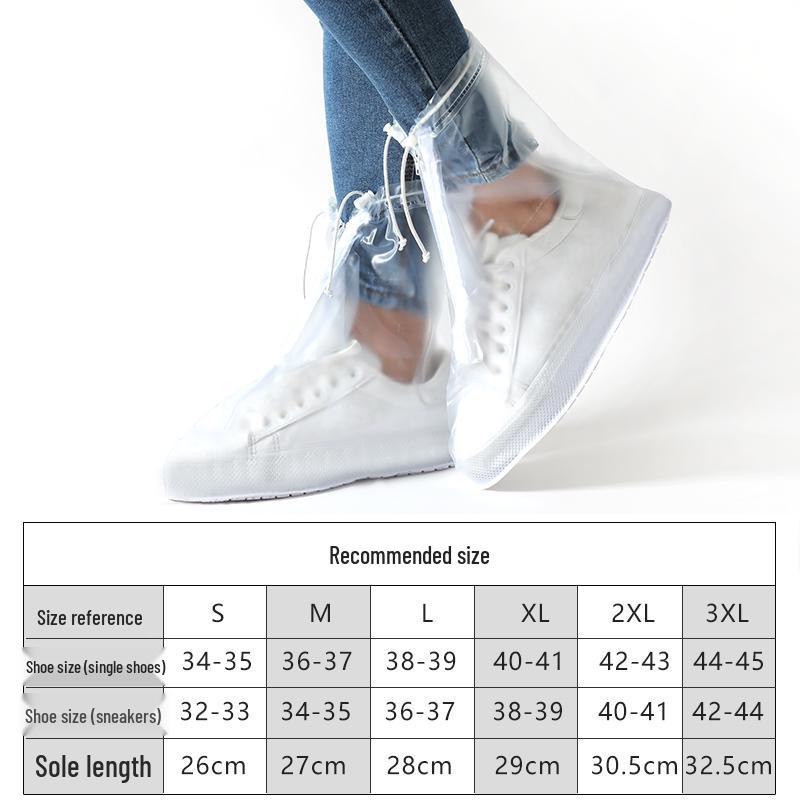 

Men s & Women s Waterproof Non-Slip Rainproof Shoe Covers with Matching Rain Boots & Pants Small