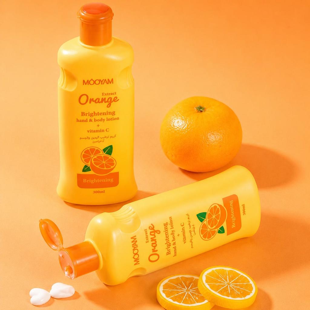 1 Bottle Vitamin C Moisturizing Body Lotion, Nourishing, Hydrating, Brightening Whole Body Care Crea