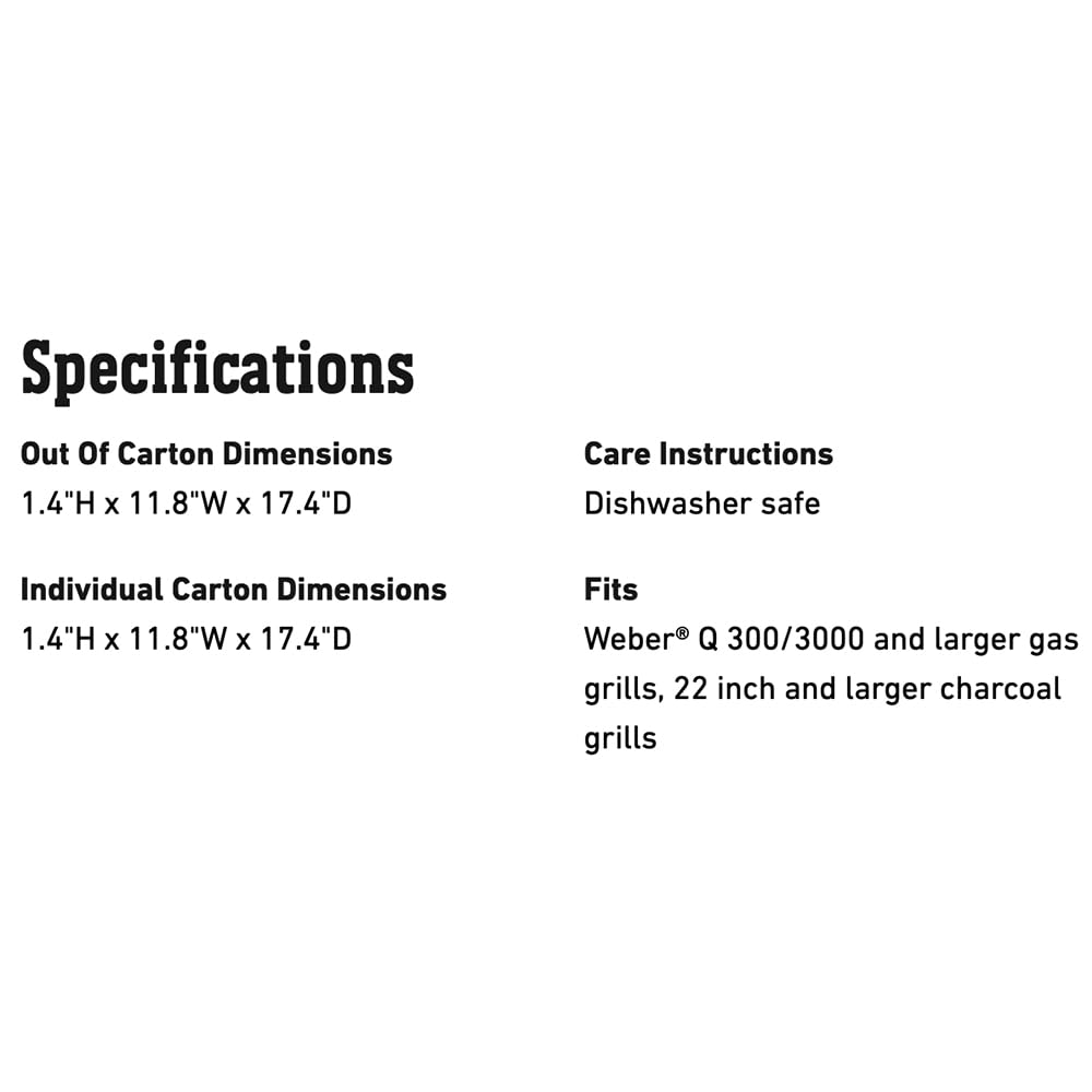 Weber Barbecue Stove BBQ Grill Grill Pan Japanese 6435 [Genuine Product]