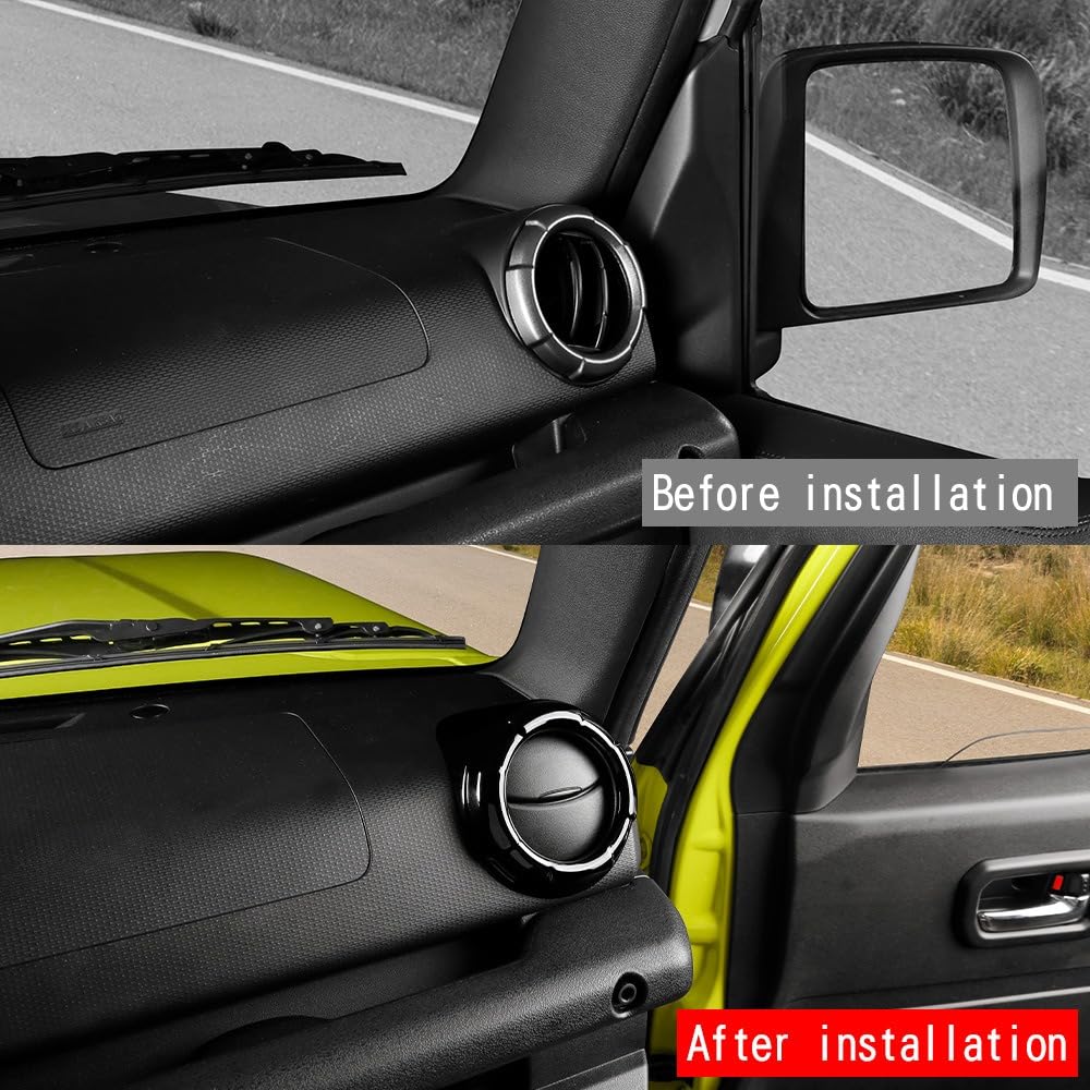 New Jimny Nomad JC74 Jimny Sierra Jimny JB64 Side Air Vent Side Air Conditioning Side Air Conditioning Left and Right Interior Custom Interior Piano