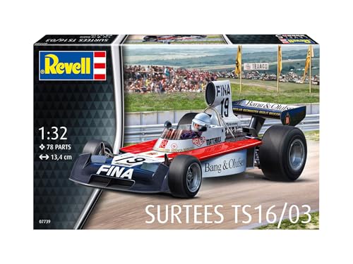 German Revell 1/32 Surtees TS16/03 Plastic Model Kit 07739 (Car)