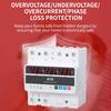 Three-Phase Over/Under Voltage Protector with 63A/80A/100A ATS and Triple Display