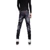 New men's retro trendy jeans spring and summer ripped slim-fitting small feet and thin casual trousers