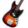 American Professional Classic Mustang Bass, Rosewood Fingerboard, 3-Color Sunburst, Made In USA, Electric Bass