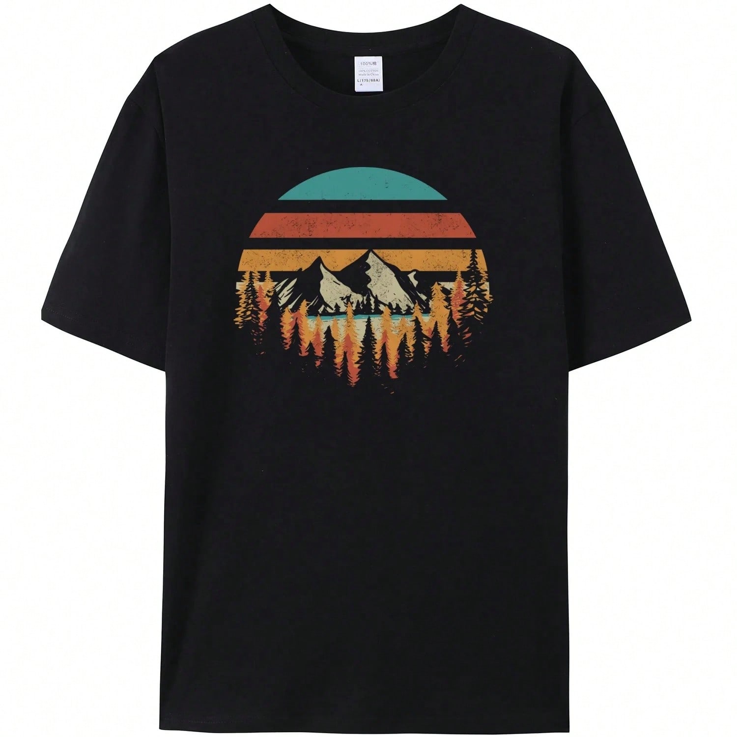 Melting Tulip Flower On Dripping Tulip T-Shirt S разноцветный