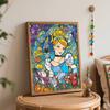 Disney Cinderella Stained Glass Art Painting Set Home Wall Decor Handmade Gift