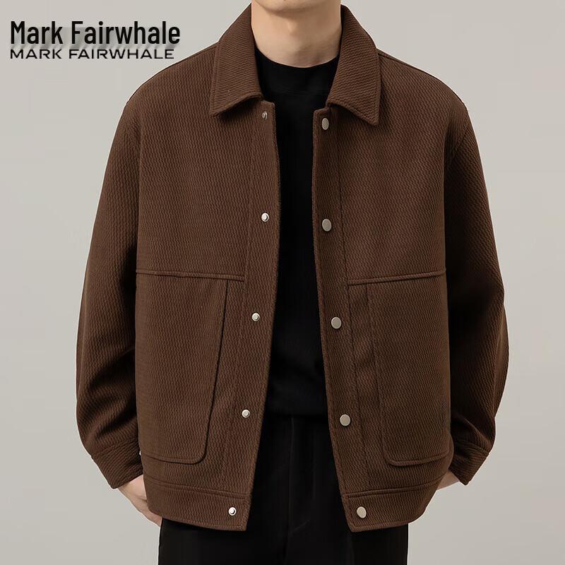 Mark Fairwhale Men's Loose Fit Casual Jacket