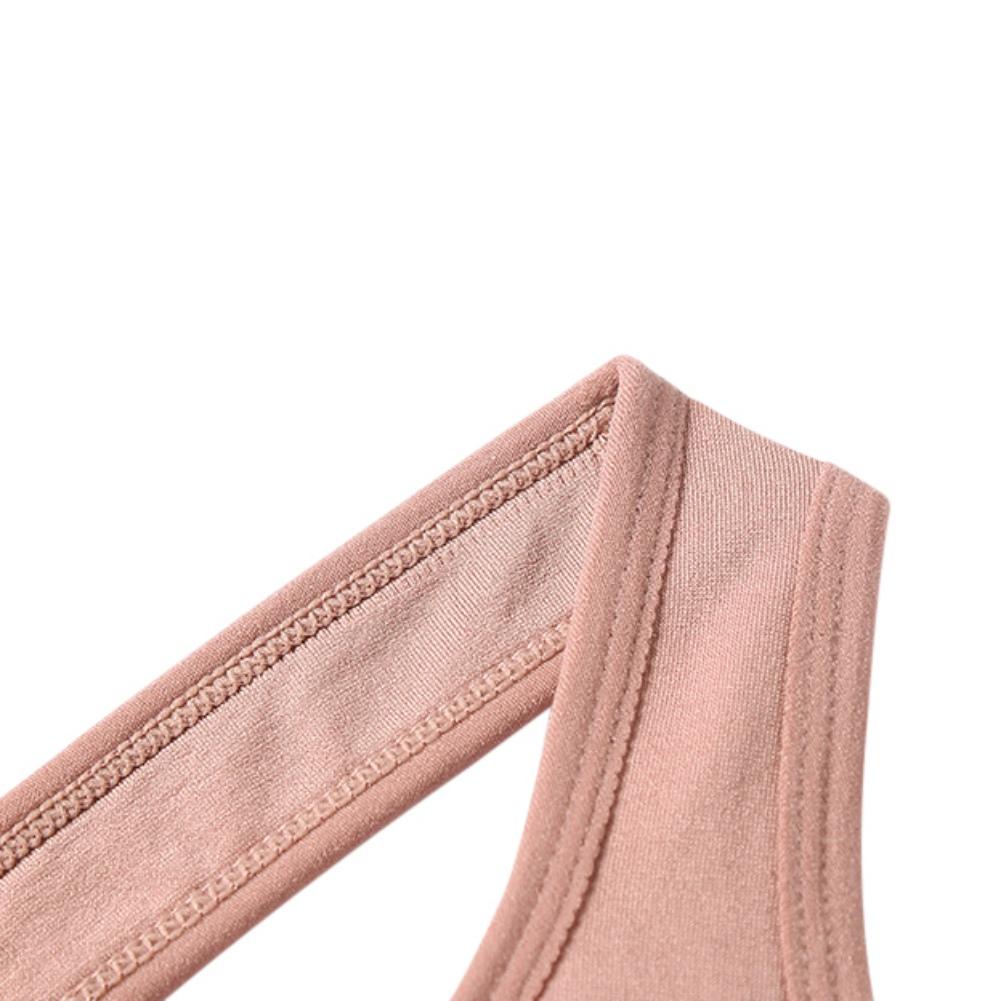 Damen-Push-up-BH mit Reißverschluss vorne, geraffte Schönheit am Rücken, Yoga-Unterwäsche, ohne Bügel, für Fitness, Laufen, stoßfest, schnell trocknend