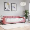 VidaXL Daybed Pink 80x200 Cm Velvet 354054
