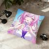 Game HHonkai Star Rail Cyrene cushion cover Home Office Convenient Nordic Simplicity Hit With Zipper Cushion Cover