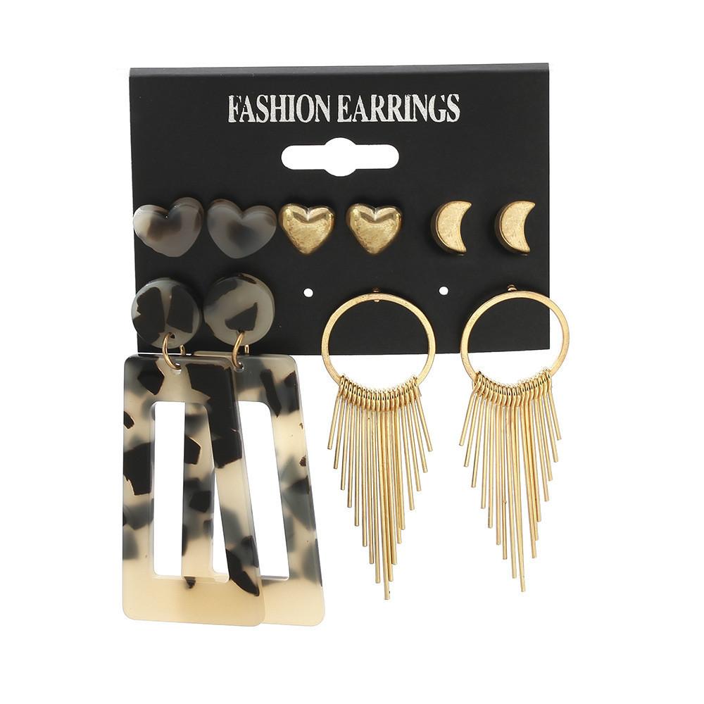 

Earrings Acrylic Contemporary With Unique Design Perfect Promotions For