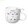 NEW Lovely Kitten Toothbrush Holder And Mouthwash Cup For Kids And Adults Toothbrush Cup Bathroom Cups